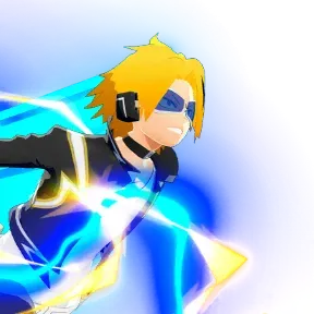Denki Kaminari — Lightning character artwork