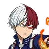 Shoto Todoroki character artwork
